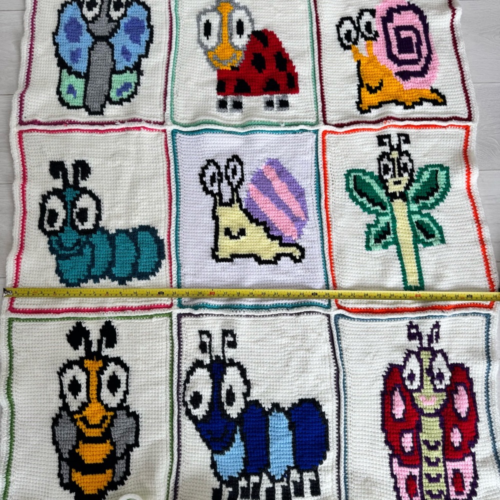 Handmade Decorative Handmade Throw Blanket - Picture 4 of 6